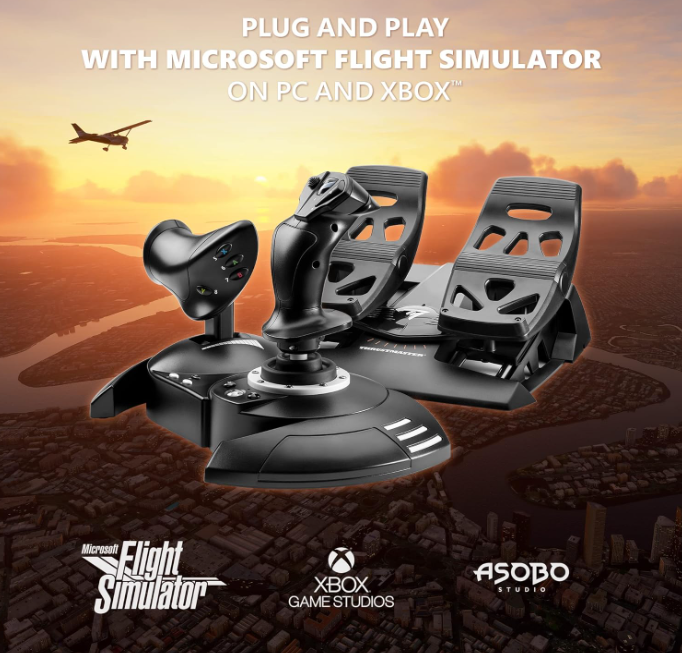 Take to the Skies: Unlock Endless Flight Simulation Thrills with Thrustmaster’s T-Flight Full Kit